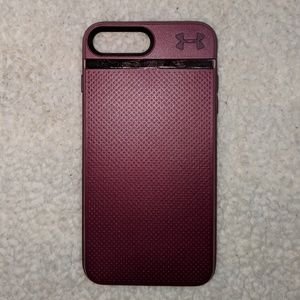 Under Armour Maroon iPhone 8+ Case
